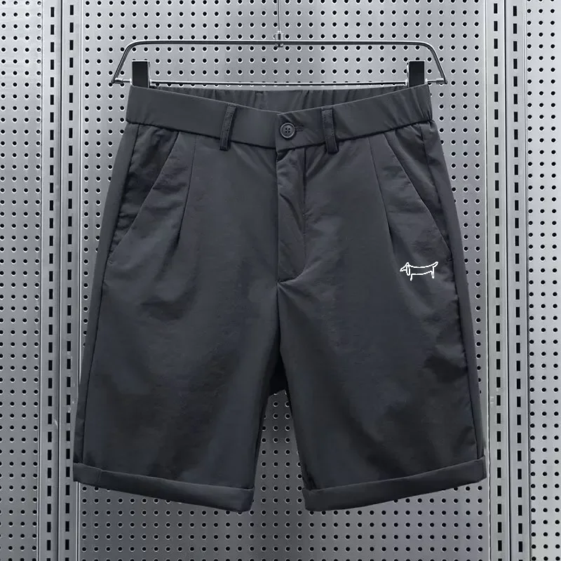 Summer Golf Clothing - メンズゴルフショーツ夏新快適通気性ルーズオーバーオールパンツビジネスファッションカジュアルメンズゴルフ服