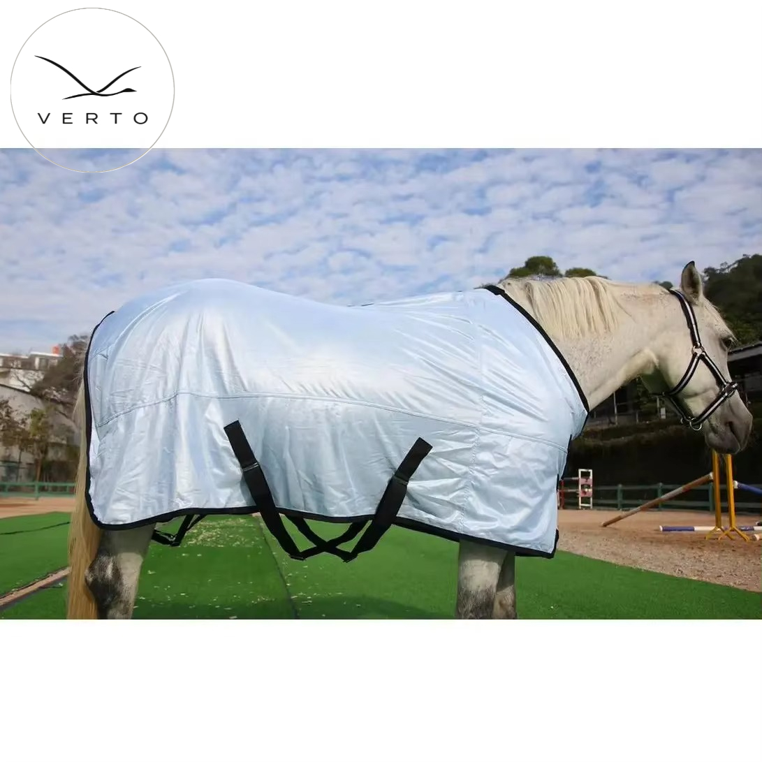 Summer Equestrian Clothing - 通気性のある馬用フライシート、乗馬用ブランケット、夏用防虫ラグ、軽量馬服