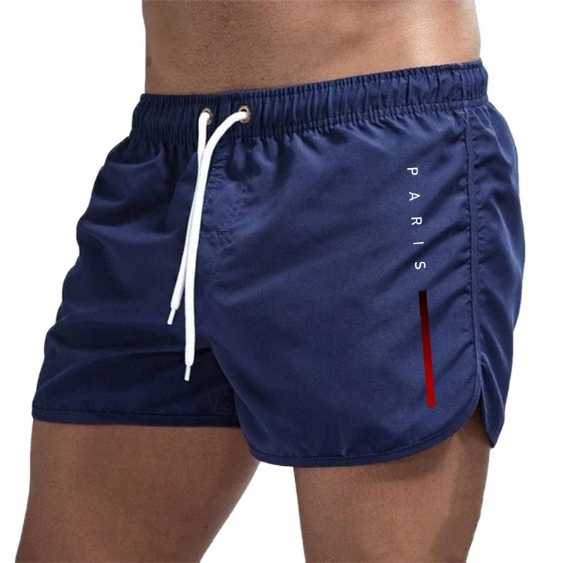 Board Short Surf - メンズビーチショーツプリントカジュアル速乾性サーフマン水着アウトドアジョギングスウェットパンツ高品質夏水泳スポーツショーツ