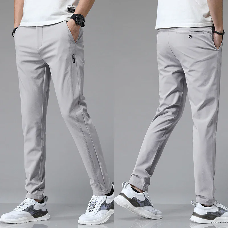 Summer Golf Clothing - メンズ超薄型ストレッチ通気性ゴルフスポーツパンツ、スリム、ストレートカジュアルパンツ、高品質ファッション、春、夏、2024