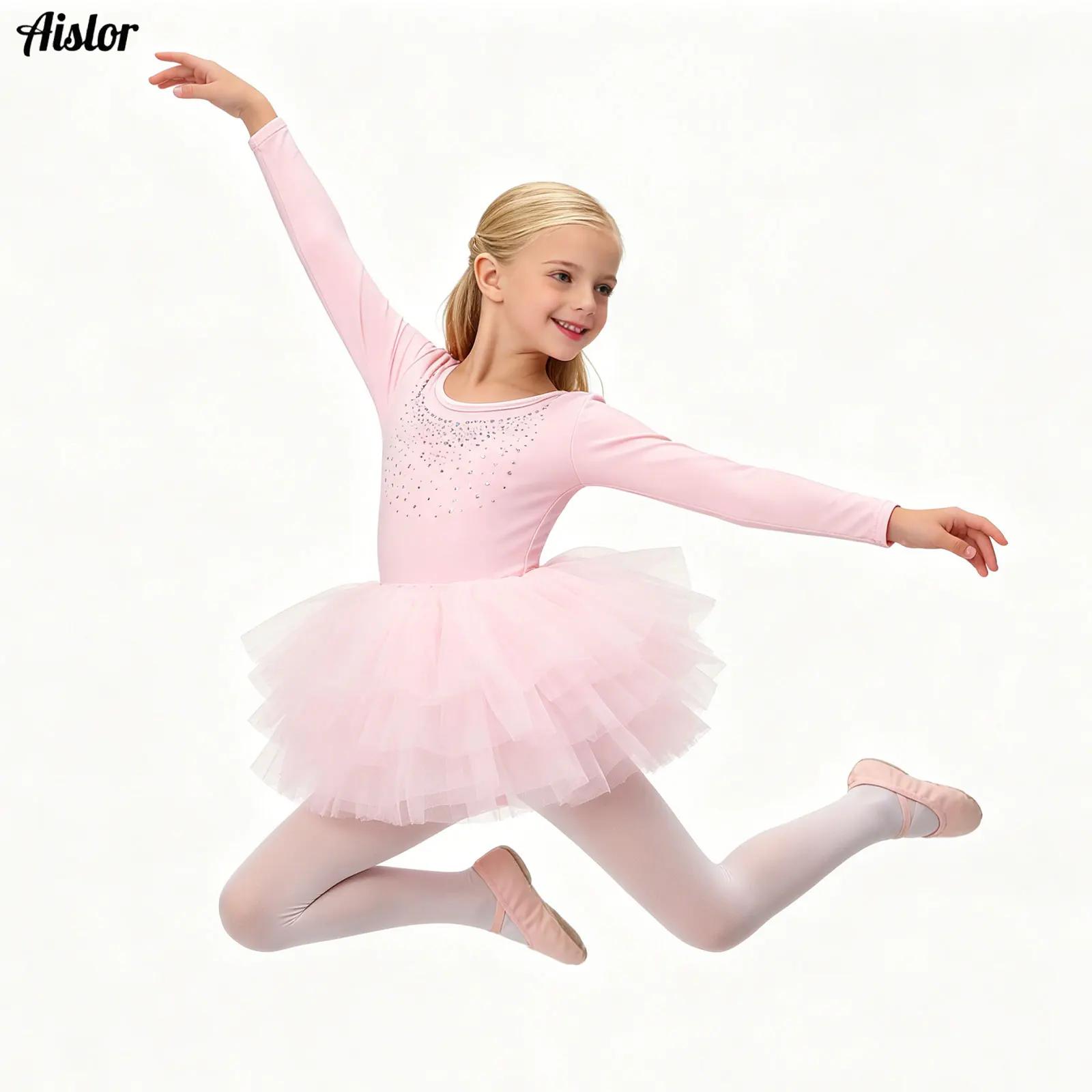 Summer Dresses Yours Clothing - 夏子供ドレスチュチュバレリーナ子供服 Vestidos 女の子バレエレオタードダンス体操薄型バレエ女の子ドレス