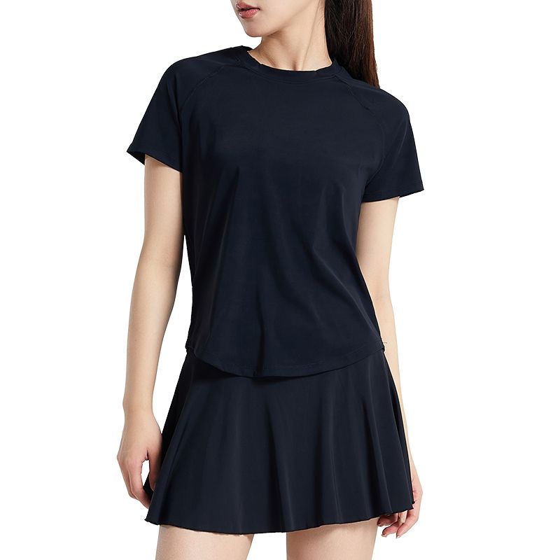 2 個テニススカートセット女性夏のスポーツスーツフィットネス - Summer Golf Clothing のレビューと価格
