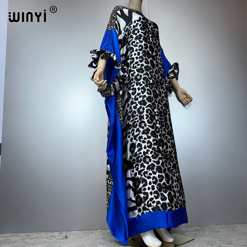 WINYI サマーレオパード柄イブニングドレス アバヤ ドバ - Summer Evenings Clothing のレビューと価格