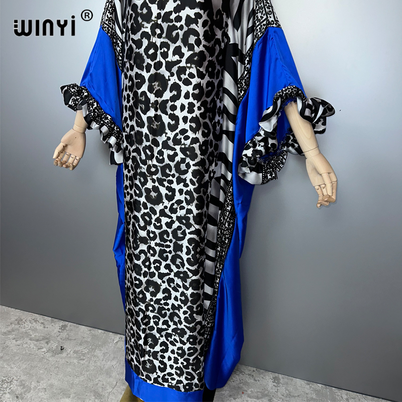 WINYI サマーレオパード柄イブニングドレス アバヤ ドバ - Summer Evenings Clothing のレビューと価格