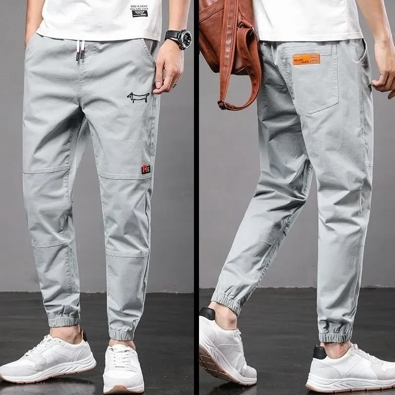 夏の男性ゴルフパンツルーズオールマッチ薄型カジュアルパンツ男 - Summer Golf Clothing のレビューと価格