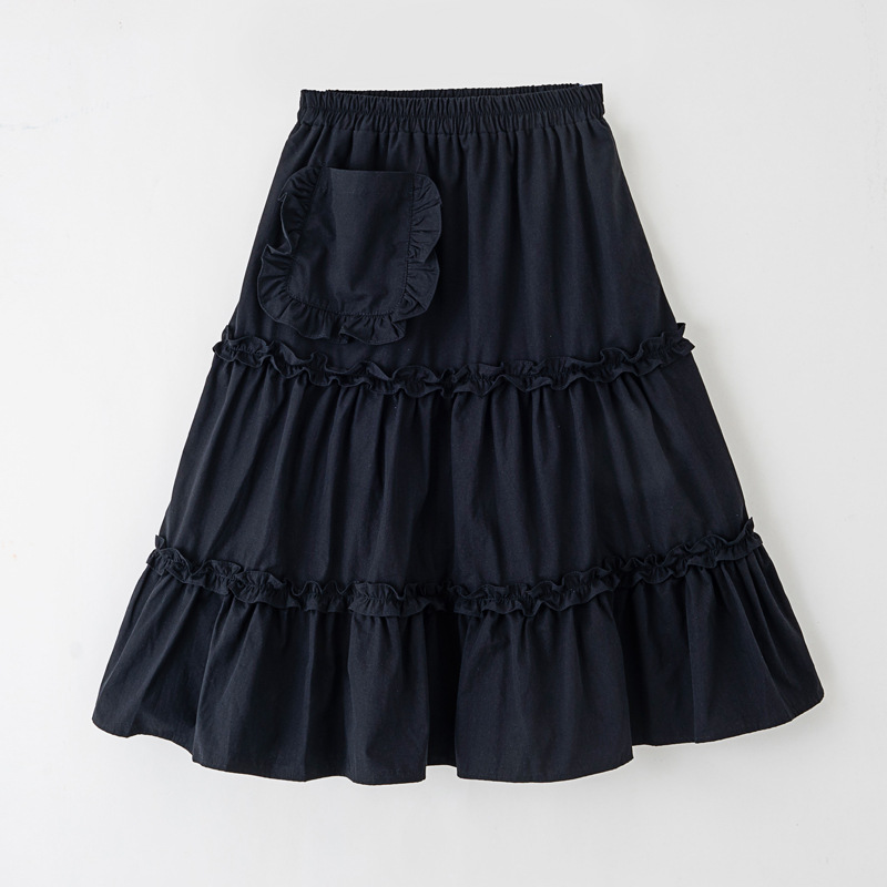 女の子用スカート 春夏 2026 新作 キッズ レース フリ - Summer Clothing For Teen Girls のレビューと価格