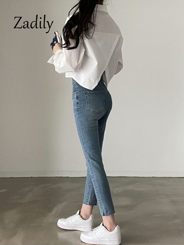 Zadily 2023 春の新カジュアル長袖女性白シャツ韓国 - Summer Clothing Drop のレビューと価格