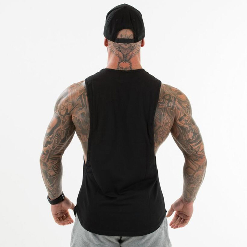 無地ボディービル服フィットネスメンズフロー遮断tシャツドロッ - Summer Clothing Drop のレビューと価格