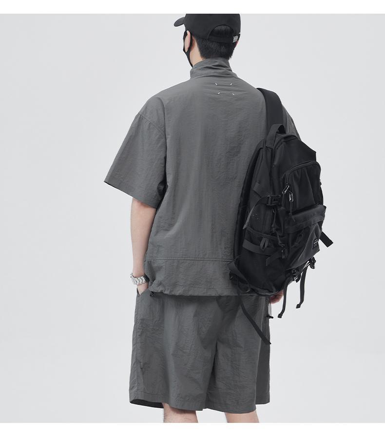 メンズゴルフセット ツーピースゴルフシャツトップとショーツ  - Summer Golf Clothing のレビューと価格