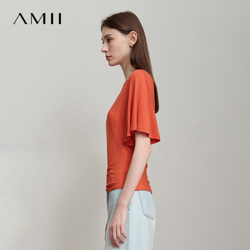 AMII ミニマリスト レディース スリムフィット Tシャツ - Summer Clothing Drop のレビューと価格