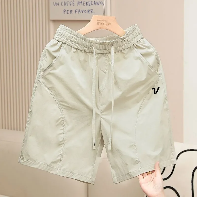 メンズトレンディなルーズオールマッチカジュアルパンツ男性ゴル - Summer Golf Clothing のレビューと価格