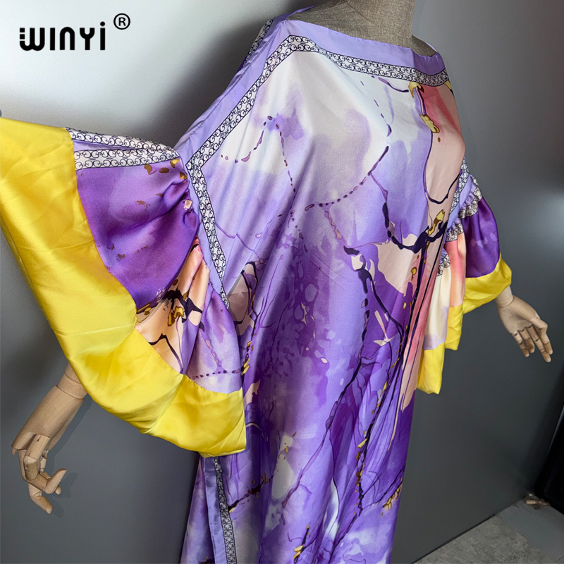 WINYI ボヘミアン風 新作 パフスリーブ イブニングドレ - Summer Evenings Clothing のレビューと価格