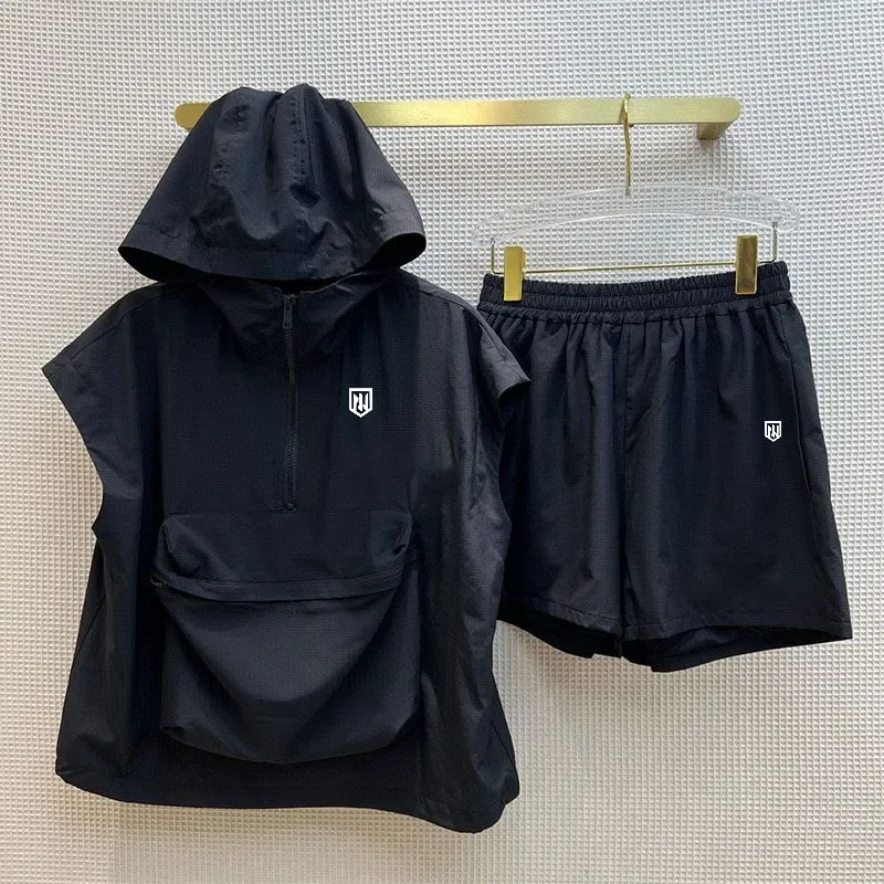 夏用ノースリーブトップとパッド入りウエストショーツの2ピース - Summer Golf Clothing のレビューと価格