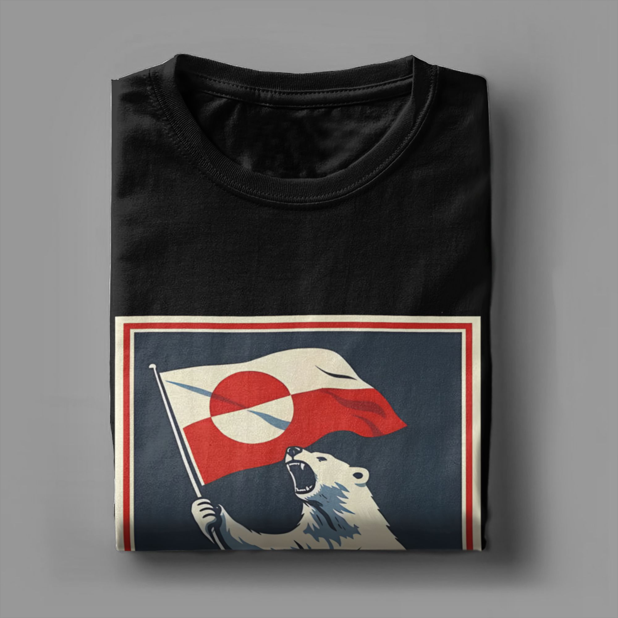 面白い「I Stand with Greenland Fla - Summer Away Clothing のレビューと価格