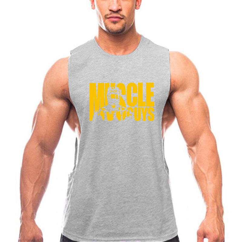 Muscleguys ランニングベスト男性フィットネスタンク - Summer Clothing Drop のレビューと価格