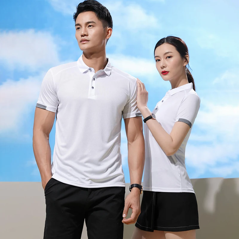 男性と女性のための速乾性ゴルフシャツ,無料の氷冷却プリント, - Summer Golf Clothing のレビューと価格