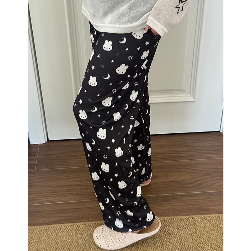 ミッフィー ラウンジパンツ 女性用 夏用 冷却 ホームウェア - Summer Away Clothing のレビューと価格