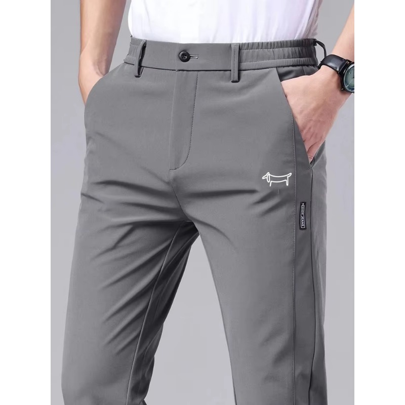 春のメンズゴルフウェアビジネスレジャー弾性ゴルフパンツファッ - Summer Golf Clothing のレビューと価格