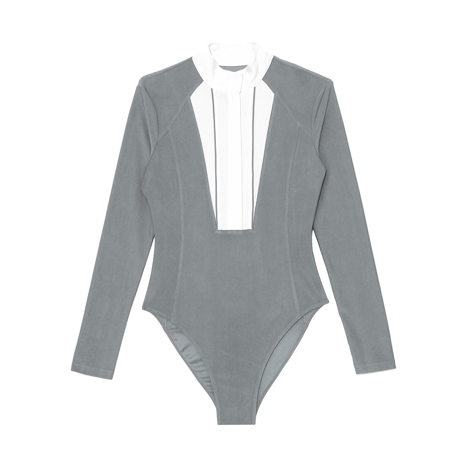 レディース乗馬服 馬術ボディスーツ モックネック 長袖 プリ - Summer Equestrian Clothing のレビューと価格