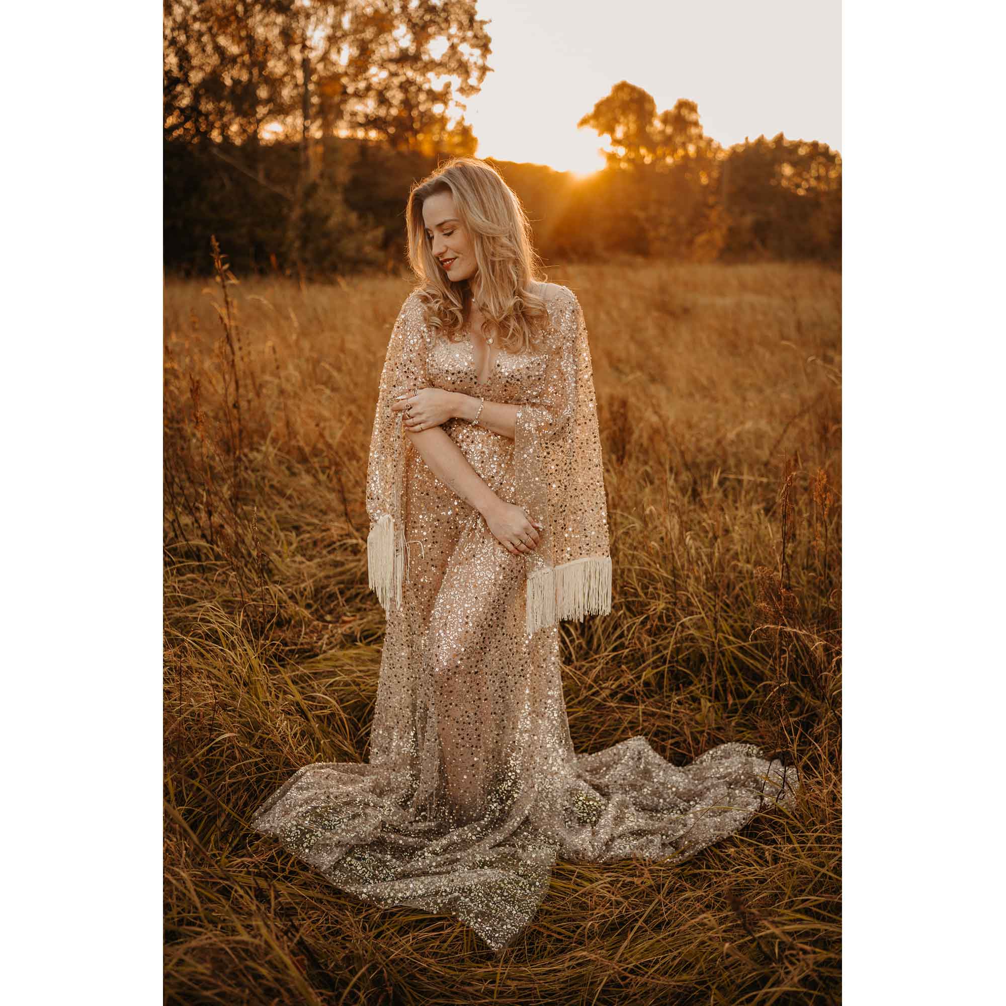 Don&Judy チュール刺繍ドレス 妊婦用 スパンコール、 - Summer Evenings Clothing のレビューと価格